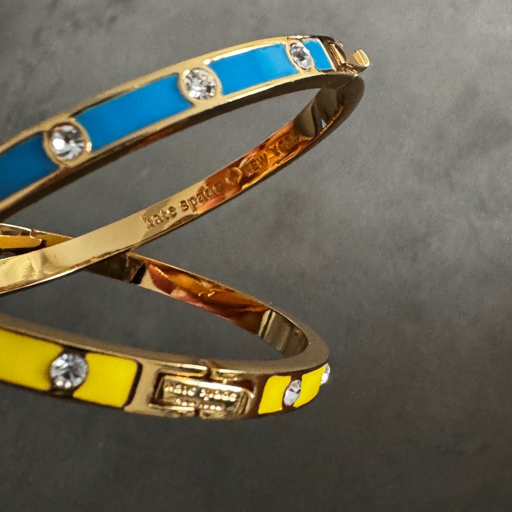 SOLD❗️Kate Spade Bangle Set - Picture 6 of 8